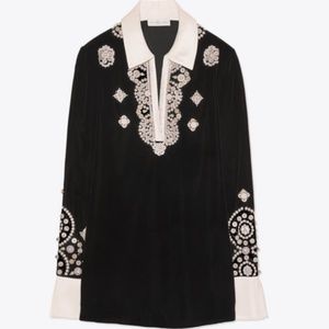 Tory Burch Embellished Tunic